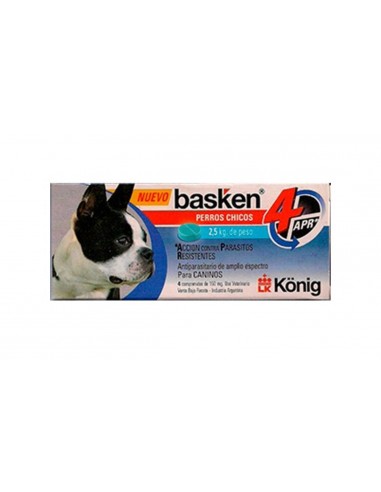 Basken 4 APR Hasta 10 kg.  4 comp.