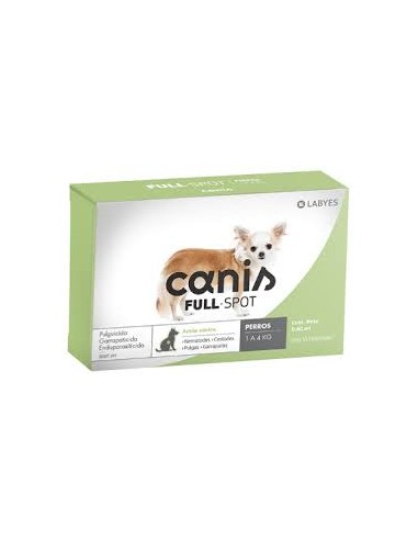 Canis Fullspot de 1 a 4 kg.