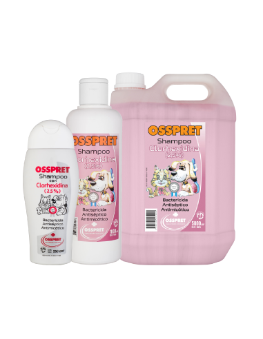 Shampoo Clorhexidina 2,5% x250 ml
