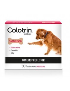 Antiartrósico para Perros y Gatos Colotrin Palatable x 30 Comprimidos