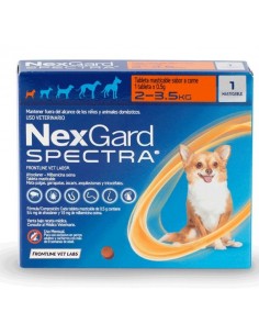 Nexgard Spectra 2 a 3,5 kg.