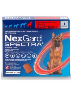 Nexgard Spectra 30,1 a 60 kgs.
