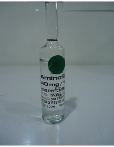 Aminofilina - Ampolla 240 mg / 10 ml