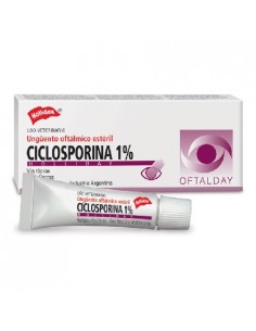 Ciclosporina 1% Oftalday...