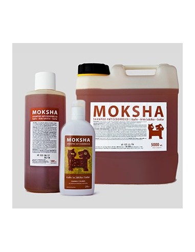Moksha Shampoo Antiseborréico x 250 ml.