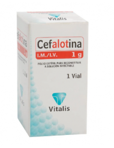 Cefalotina 1000 mg -...