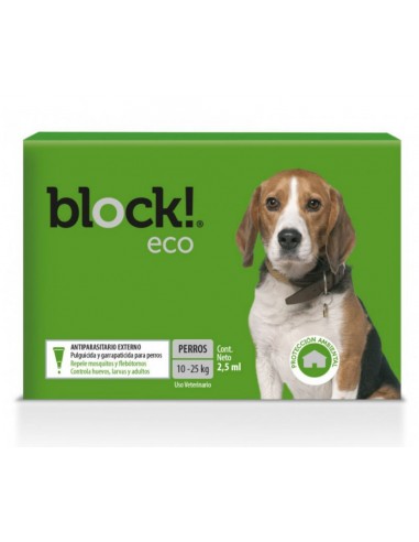Block Eco 10 -25 kgs. 1 pipeta.