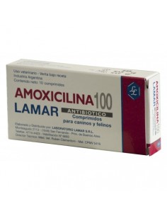 Amoxicilina 100 mg. x 10 comp.
