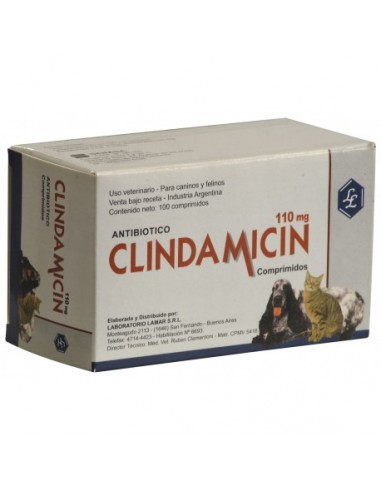 Clindamicin 110 mg. x 100 comp.