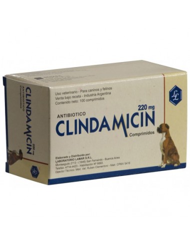 Clindamicin 220mg. x 100 comp.