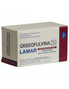 Griseofulvina 250 mg x 100...