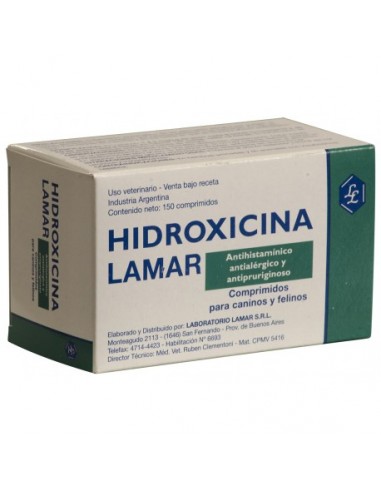 Hidroxicina x 150 comp.