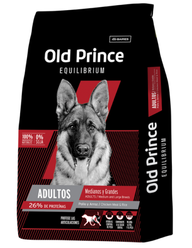 Old Prince Pollo - Adulto M/L x 20 Kg.