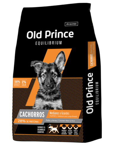 Old Prince Pollo Puppy M/L x 15 Kg.