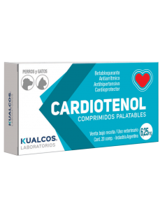 Cardiotenol 6,25 mg. x 20...