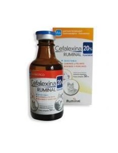 Cefalexina 20% Inyectable x...