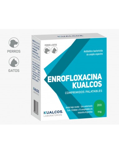 Enrofloxacina 200 mg x 100 Comprimidos