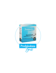 Prednisolona Pyo 40 mg. x 4...