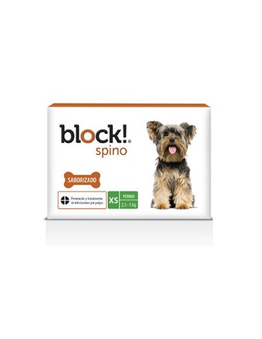 Block Spino Perros de 2,5 a 5 kg