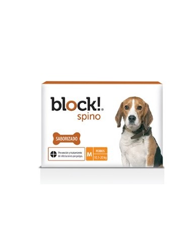 Block Spino Perros de 10,1 a 20kg.