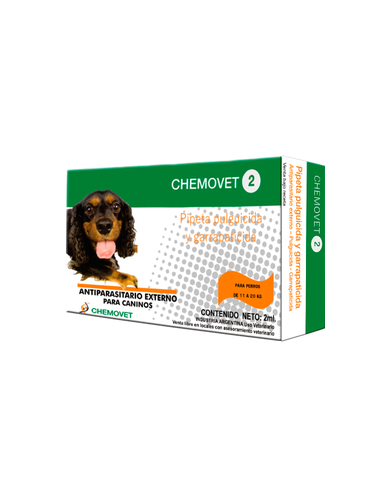 Chemovet Pipeta 2 para perros de 11 a...