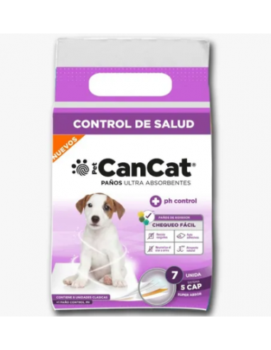 Paños Can Cat pH Control x 7 unidades.