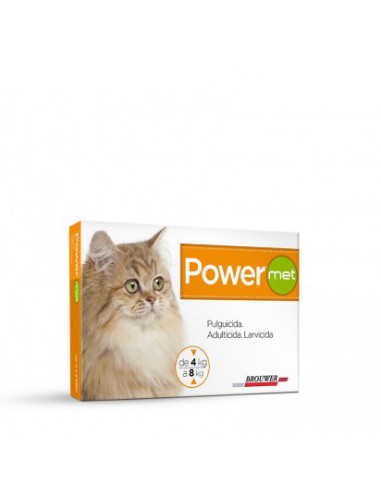 Power Met para gatos de 4 a 8 kg