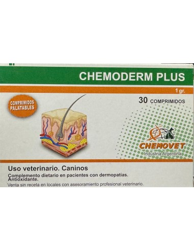 Chemoderm Plus 1gr. x 30 comp.