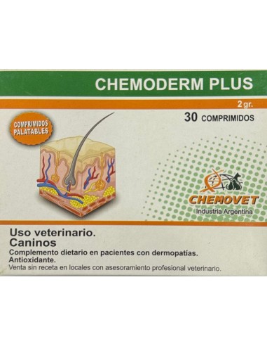 Chemoderm Plus  2grs. x 30 comp.