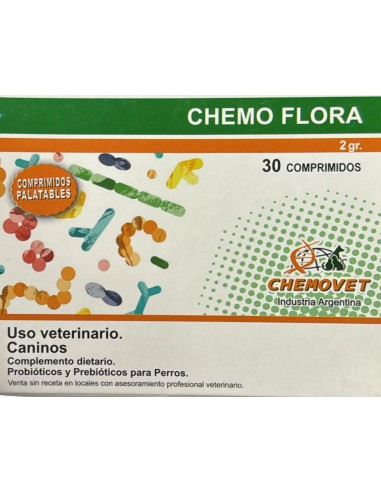 Chemoflora Plus  2grs. x 30 comp.