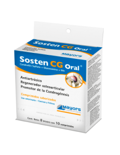 Antiartrósico para Gatos y Perros Sosten CG x 80 Comprimidos
