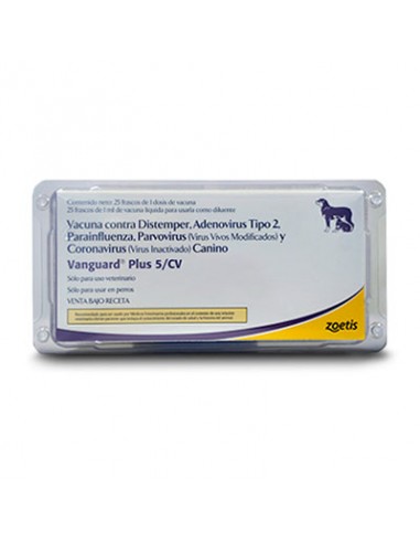 Vacuna Vanguard Plus 5 CV. 1 dosis