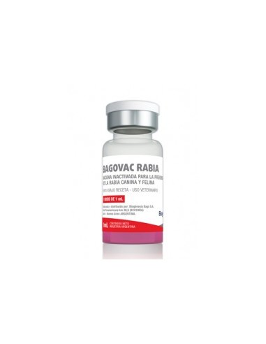 Vacuna Bagovac Rabia. 1 dosis