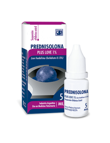 Prednisolona Plus Love 1%- 5ml.